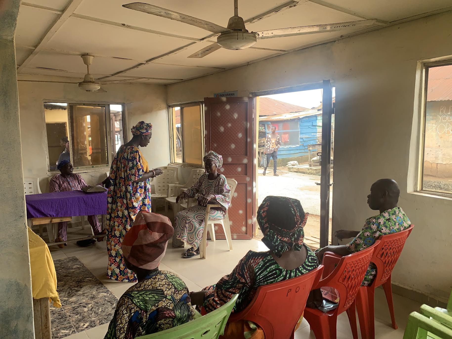 Ayede-Ogbese Community Conflict Resolution Session (Date: 5-10-2023).